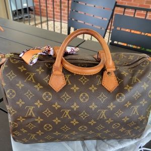 1985 Speedy 35 Monogram(Free African Print Dustbag)